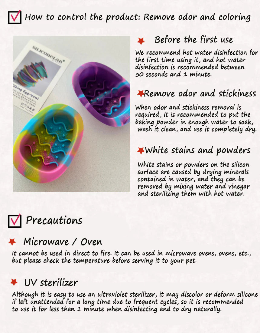 Silicone Lab Siliking Egg Bowl BIG