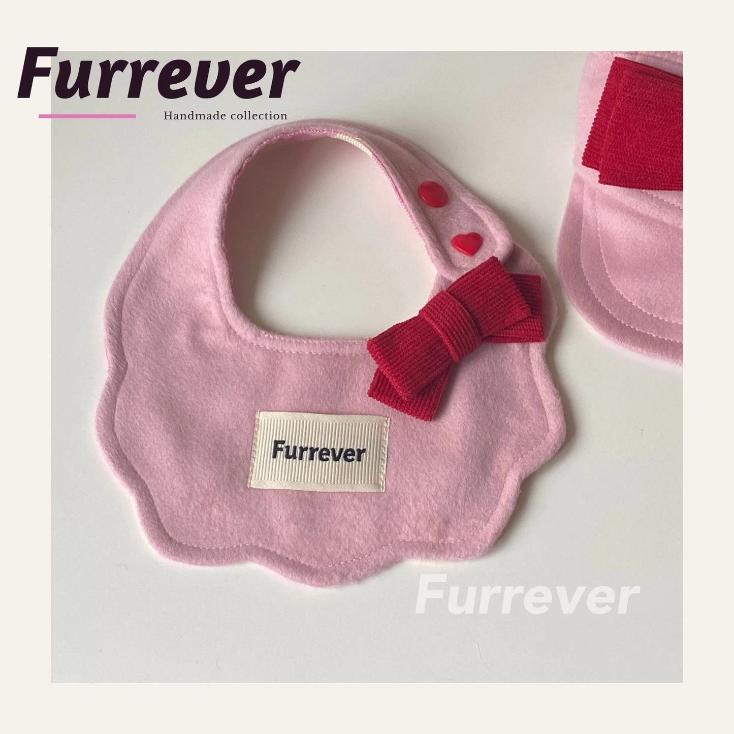 Furrever Pink Bib