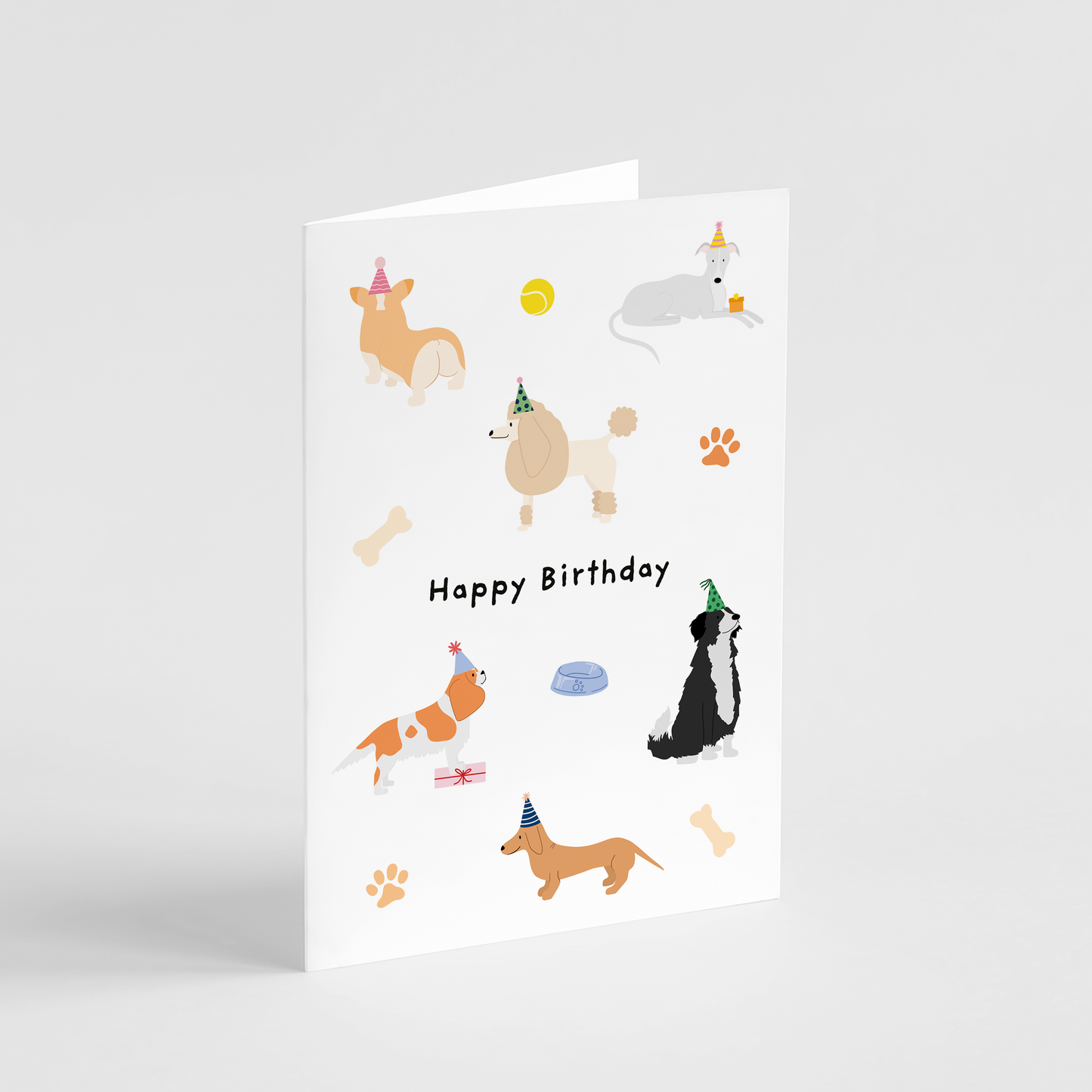 Party Pups Birthday Card