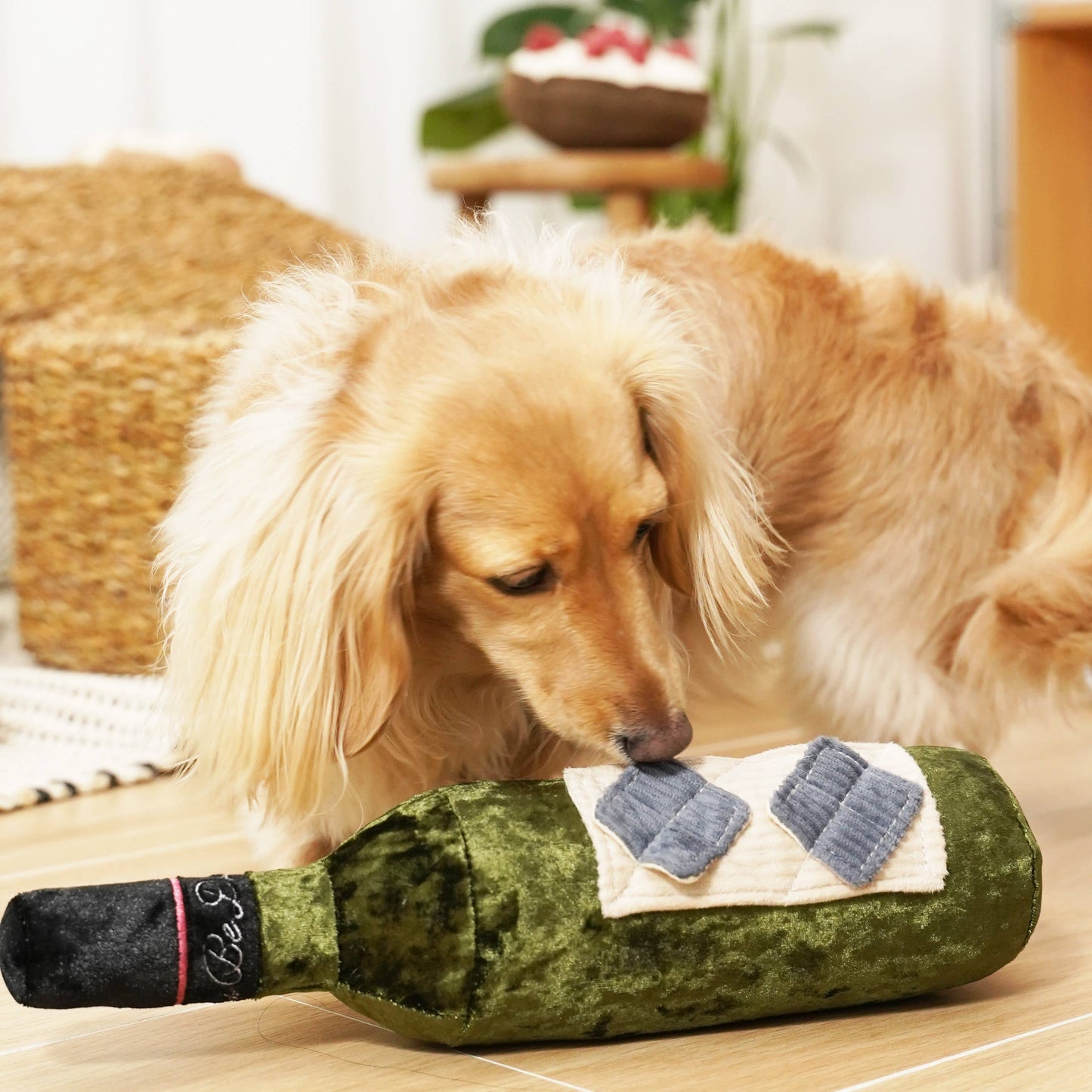 Lambwolf Collective MERLOT//ENRICHMENT DOG TOY