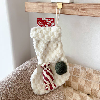 XMAS STOCKING//ENRICHMENT DOG TOY // HOLIDAY