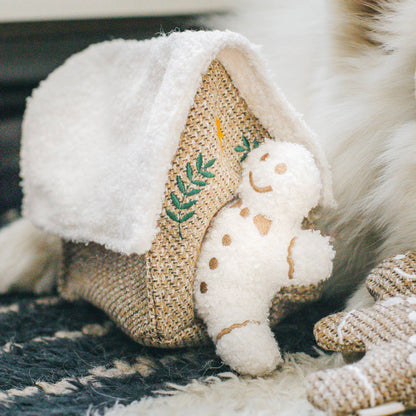 GINGERBREAD HOUSE//ENRICHMENT DOG TOY // HOLIDAY