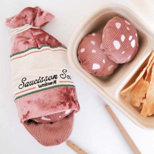 Lambwolf Collective SAUCISSON SEC//ENRICHMENT DOG TOY