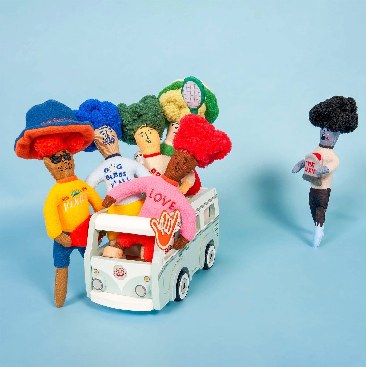 The Furryfolks SURFER HOOMAN