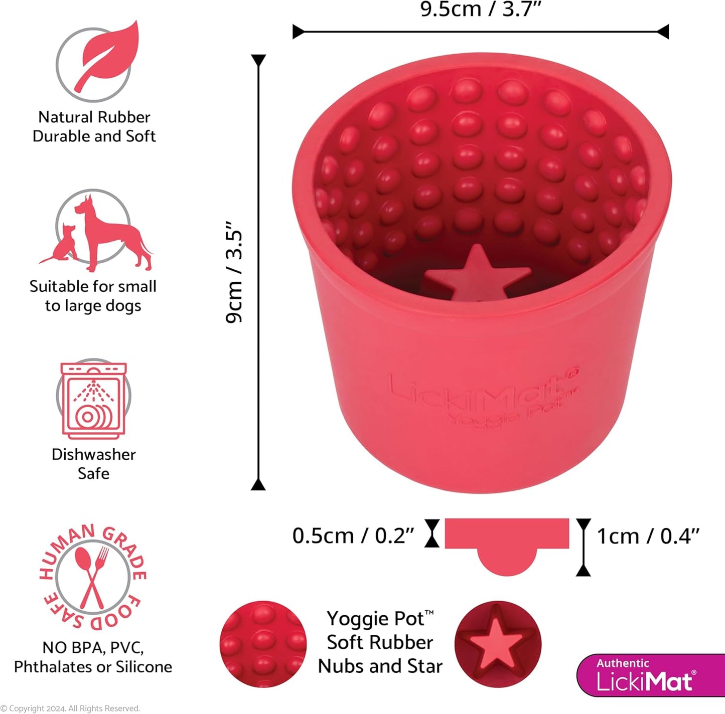 Lickimat Yoggie Pot