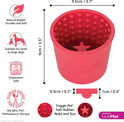 Lickimat Yoggie Pot
