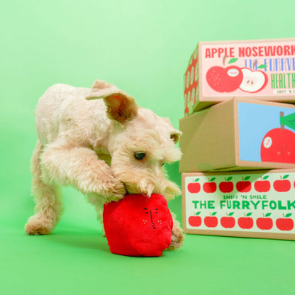 The Furryfolks APPLE Nosework Toy
