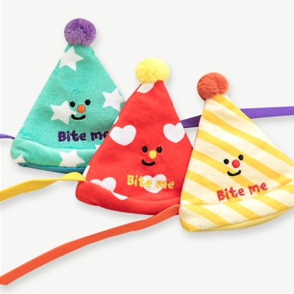 Bite Me Party Series - PARTY HAT dog toy
