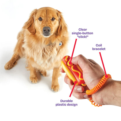 Brightkins Smarty Pooch!™ Training Clicker: Hot Dog