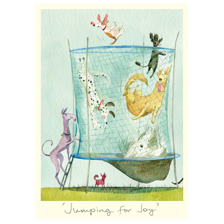 Jumping for Joy Card