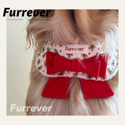 Furrever Gingerbread Man Cape
