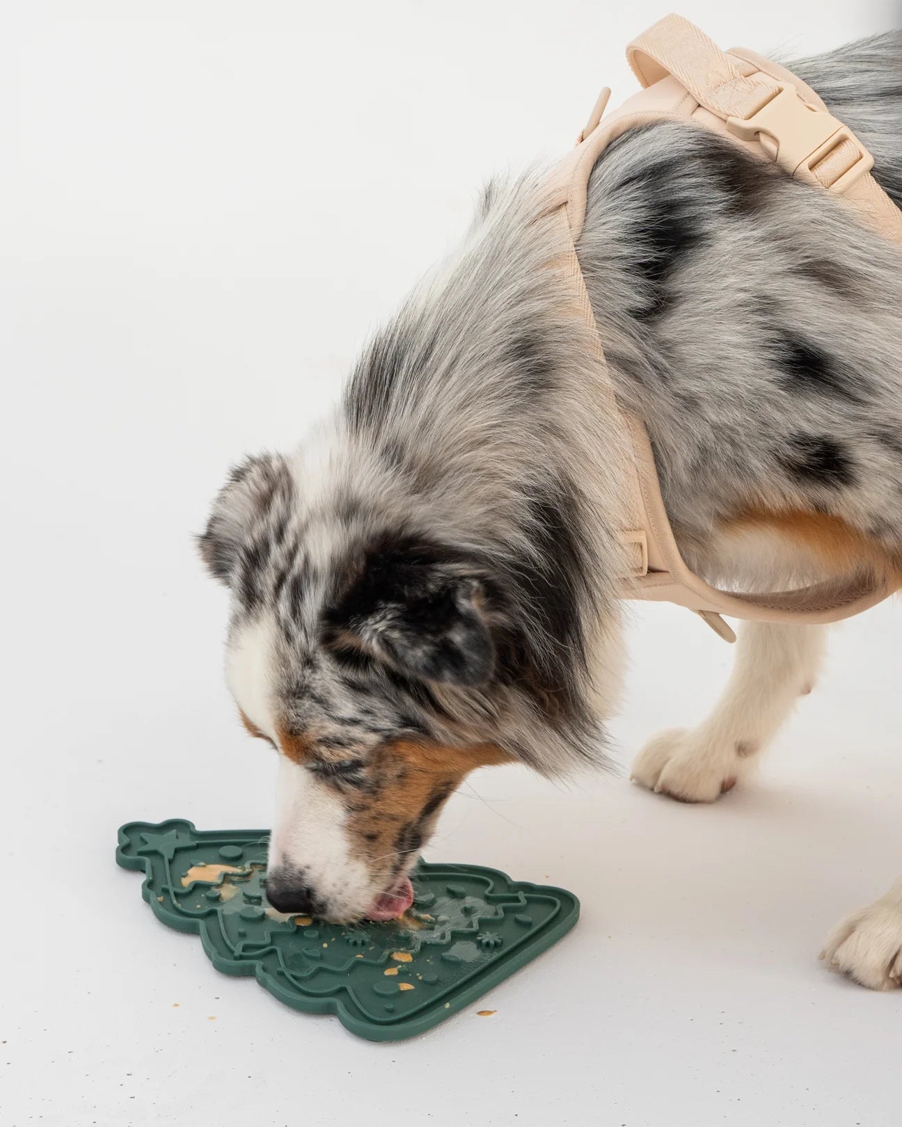 Christmas Tree lick mat+ spatula set