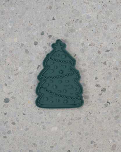 Christmas Tree lick mat+ spatula set
