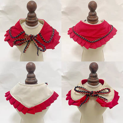 Festive Cape Braided Bow