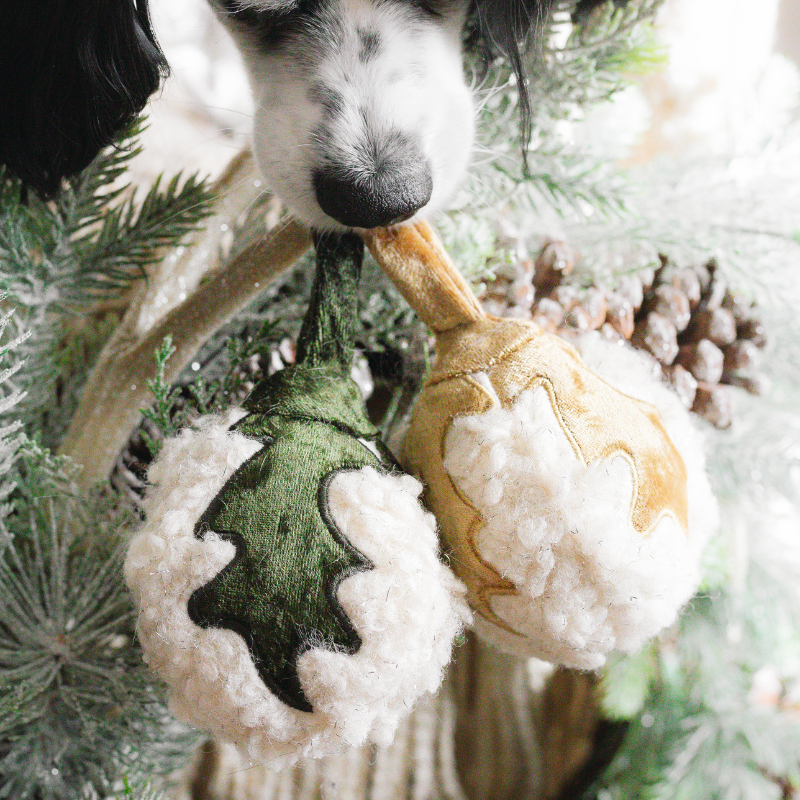 Lambwolf Collective Xmas Bulbs | CHRISTMAS DOG TOY