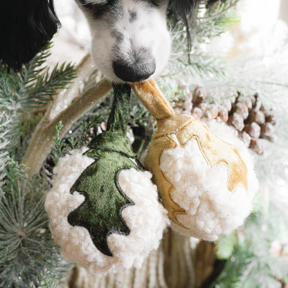 Lambwolf Collective Xmas Bulbs | CHRISTMAS DOG TOY