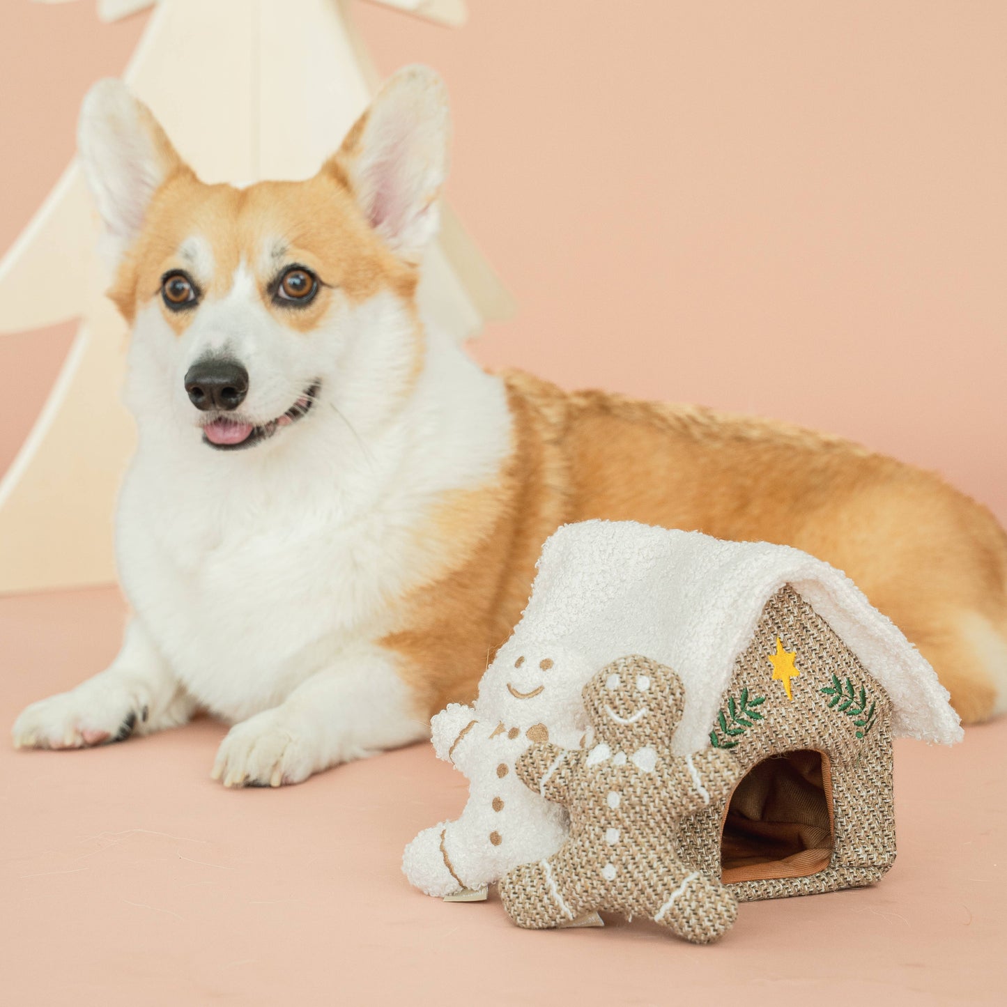 GINGERBREAD HOUSE//ENRICHMENT DOG TOY // HOLIDAY