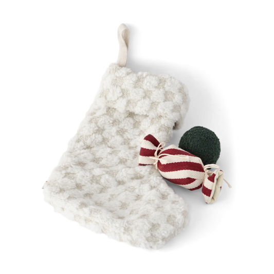 XMAS STOCKING//ENRICHMENT DOG TOY // HOLIDAY