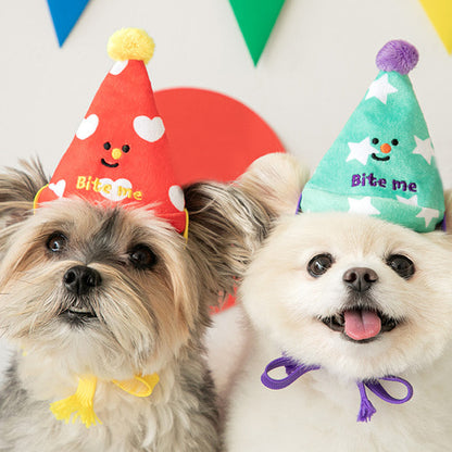 Bite Me Party Series - PARTY HAT dog toy