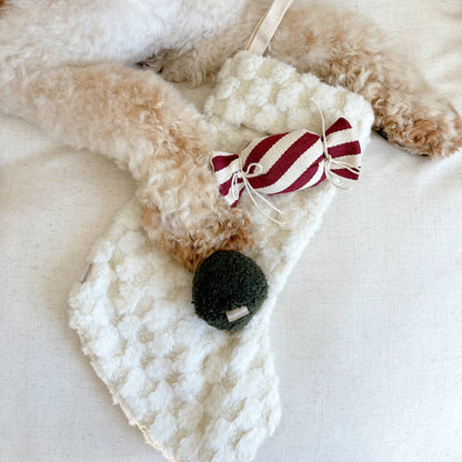 XMAS STOCKING//ENRICHMENT DOG TOY // HOLIDAY